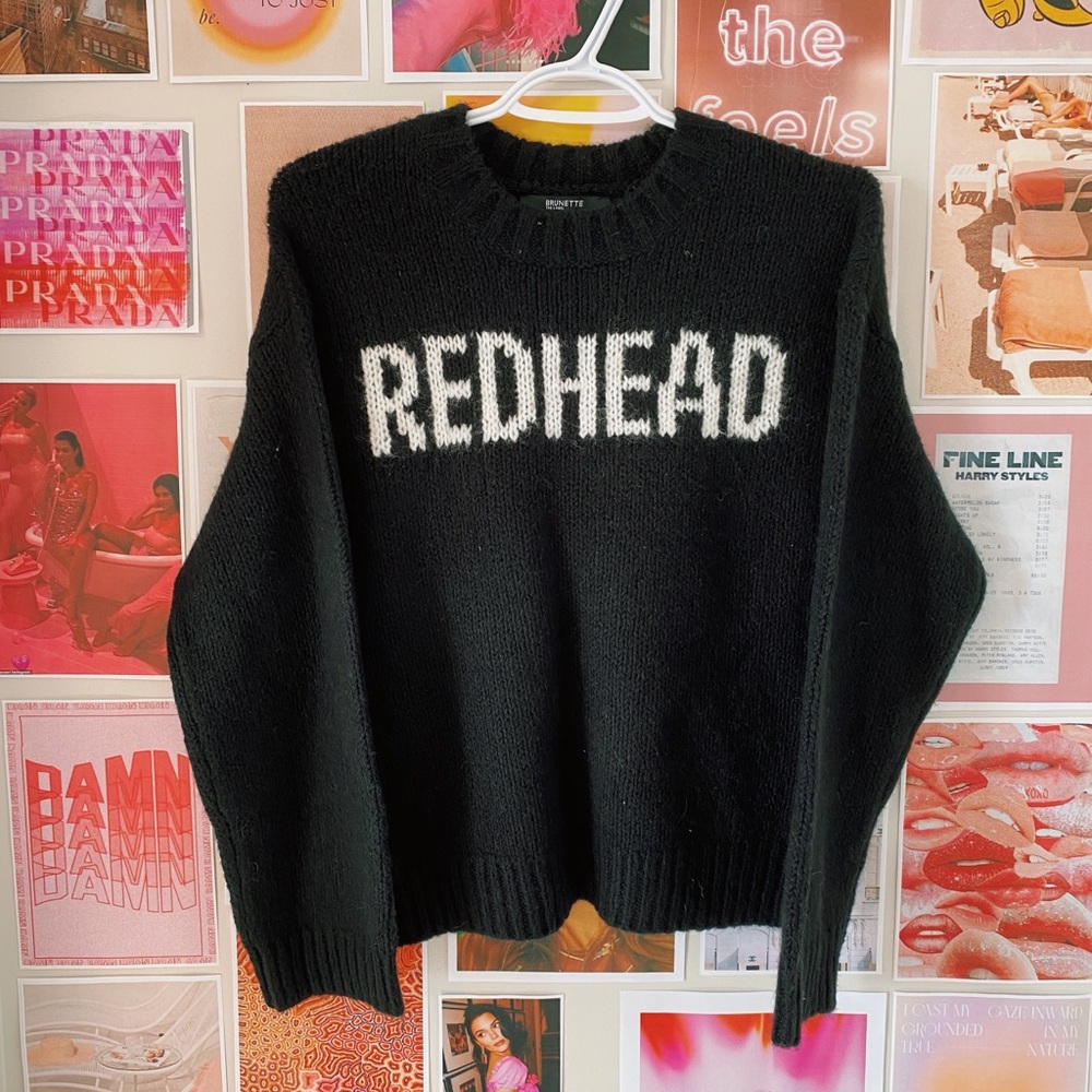 Brunette The Label ‘Redhead’ Knit Jumper